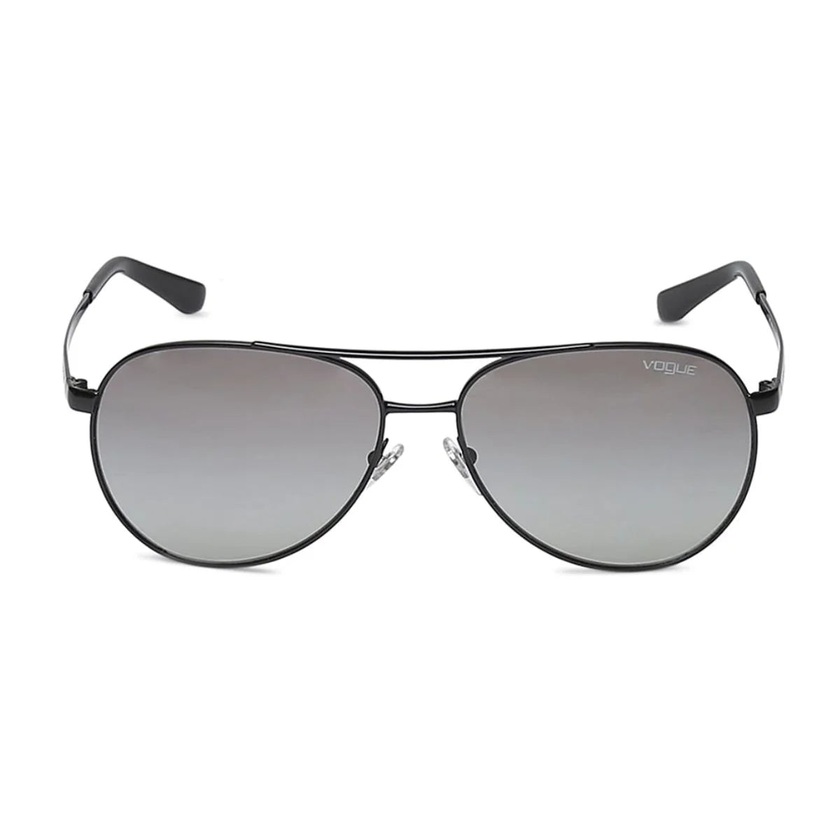 Introducing Vogue VO 3991-SI 352/11 black aviator sunglasses with grey lenses