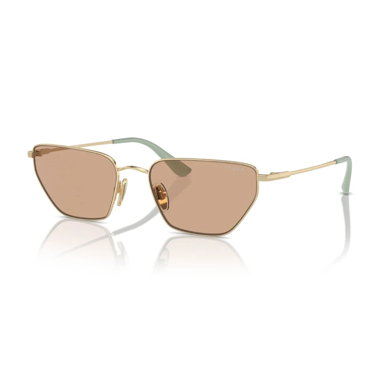 Vogue VO4316S 848/3 luxury geometric sunglasses with brown lenses