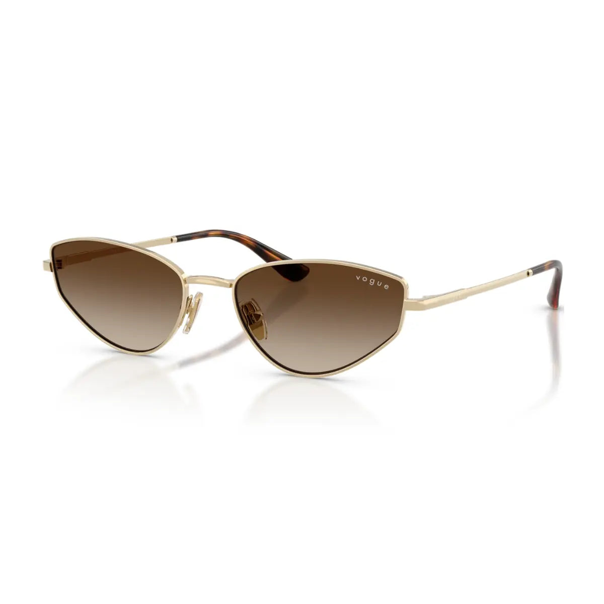 Vogue cat eye shades VO 4339-S 848/13 with brown UV protection lenses at Optorium India