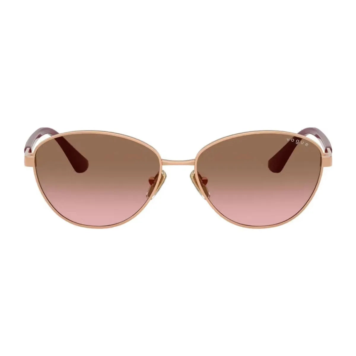 Vogue VO 4360-SI rose gold butterfly sunglasses for women at Optorium