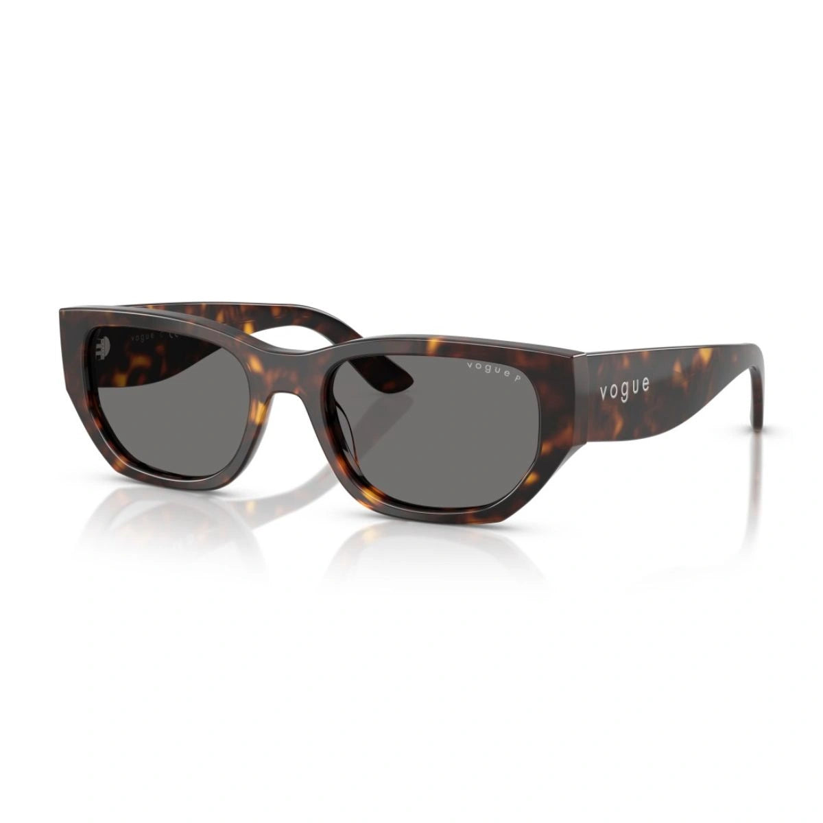 Vogue VO5586-S women's dark Havana polarized designer sunglasses