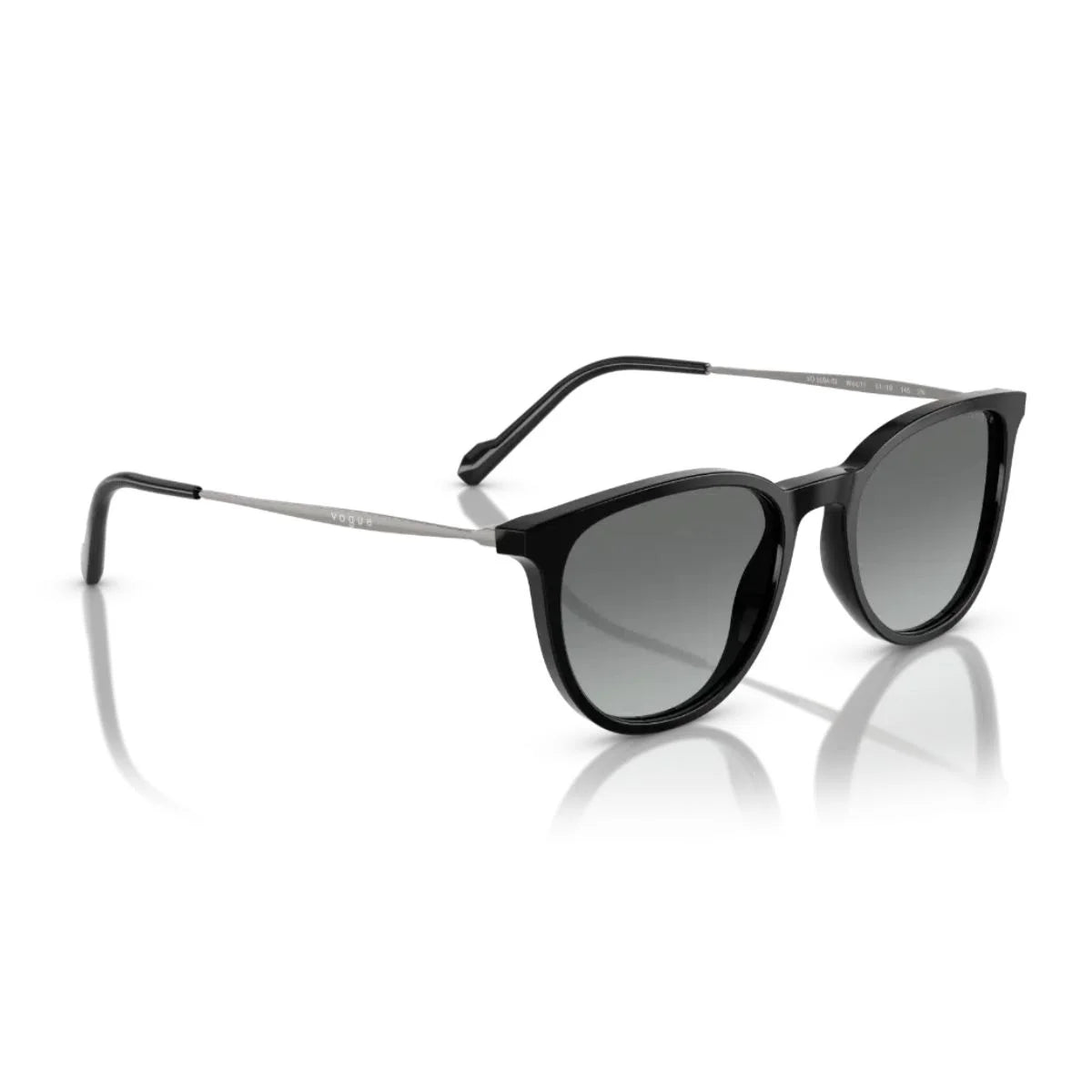 Featuring Vogue VO5594SI women's sunglasses with gunmetal metal temples