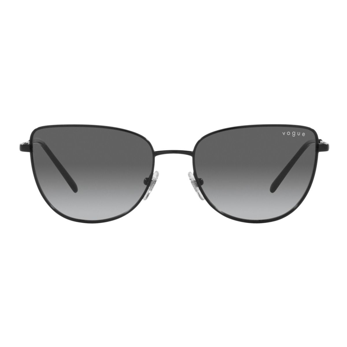 "Vogue black metal sunglasses for women"