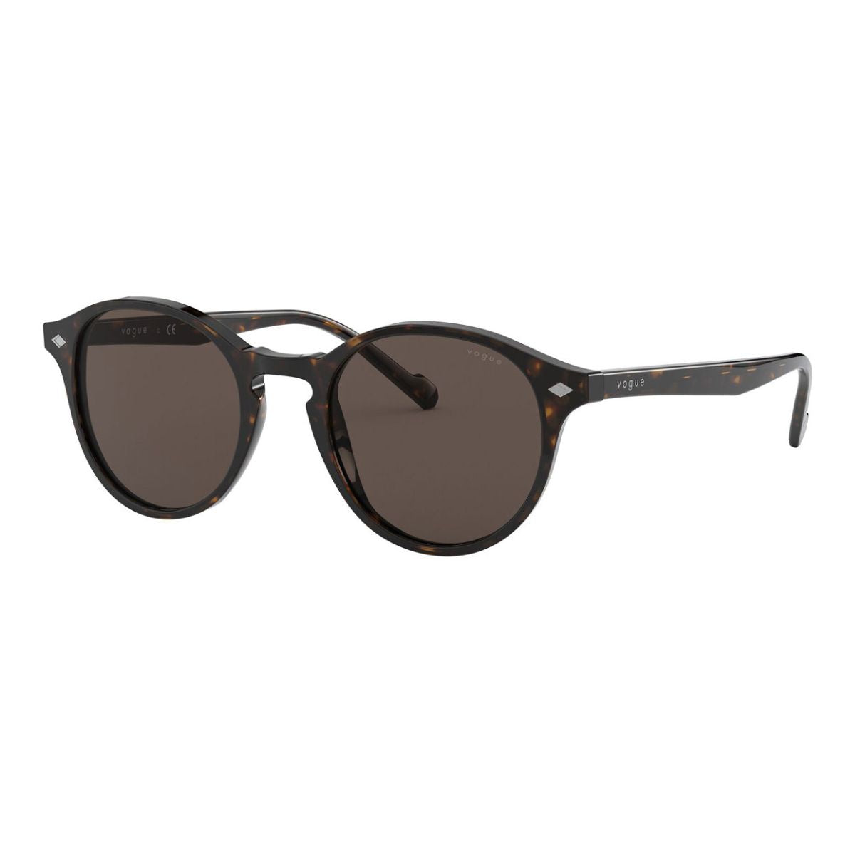 "Stylish Vogue sunglasses with rounded frames for womens At Optorium"