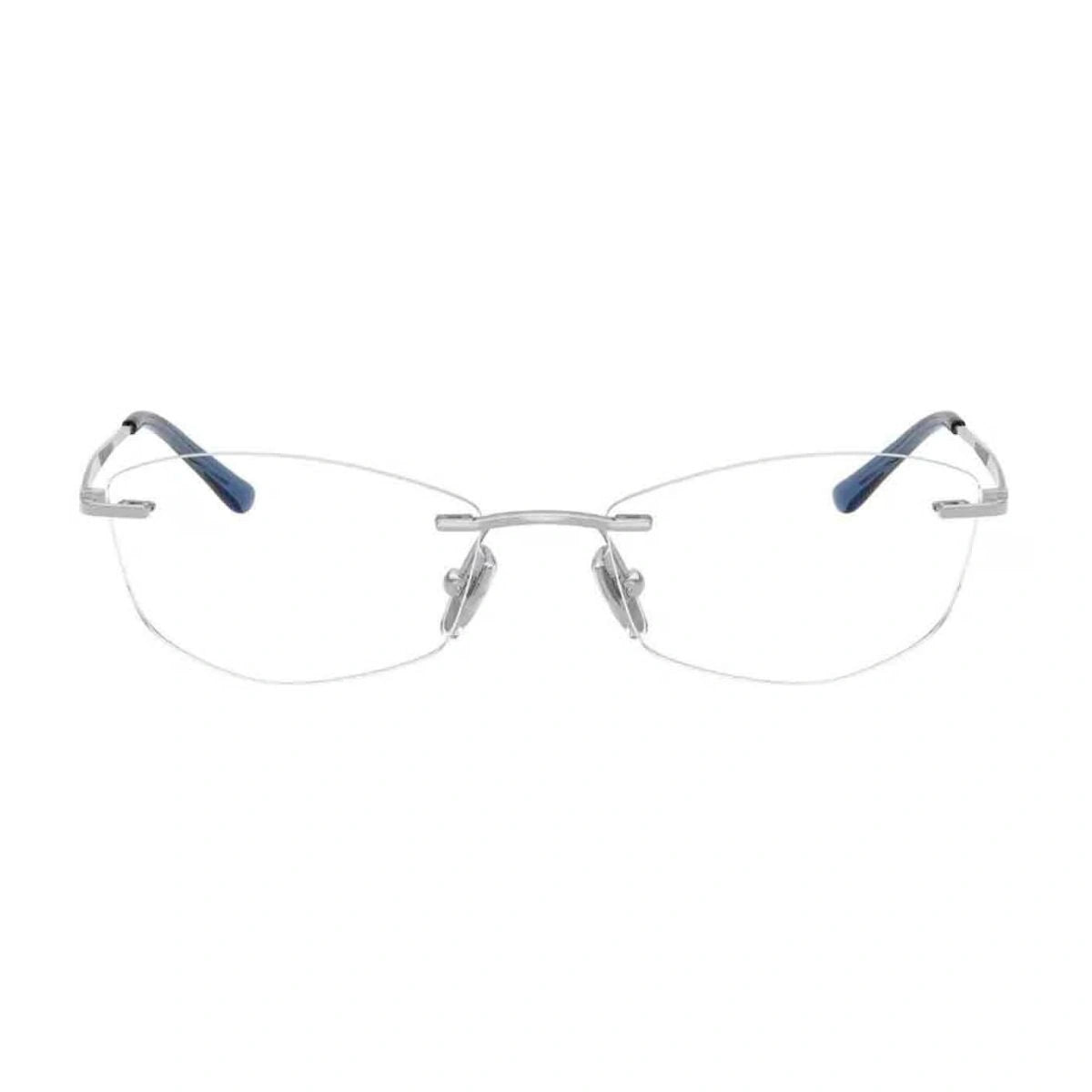 Vogue VO4361-I 323 women’s rimless oval eyeglasses silver frame