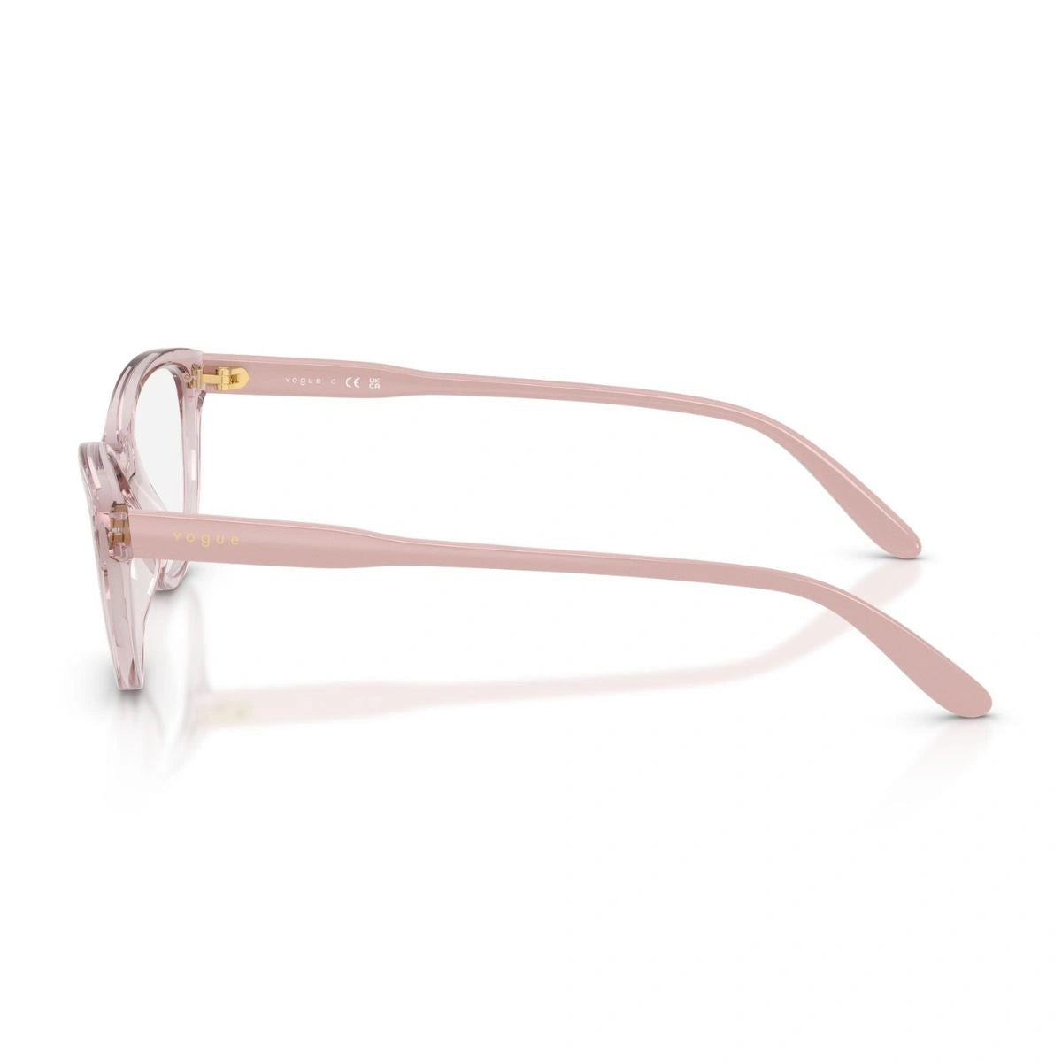 Elegant Vogue VO5703U transparent pink prescription optical frame