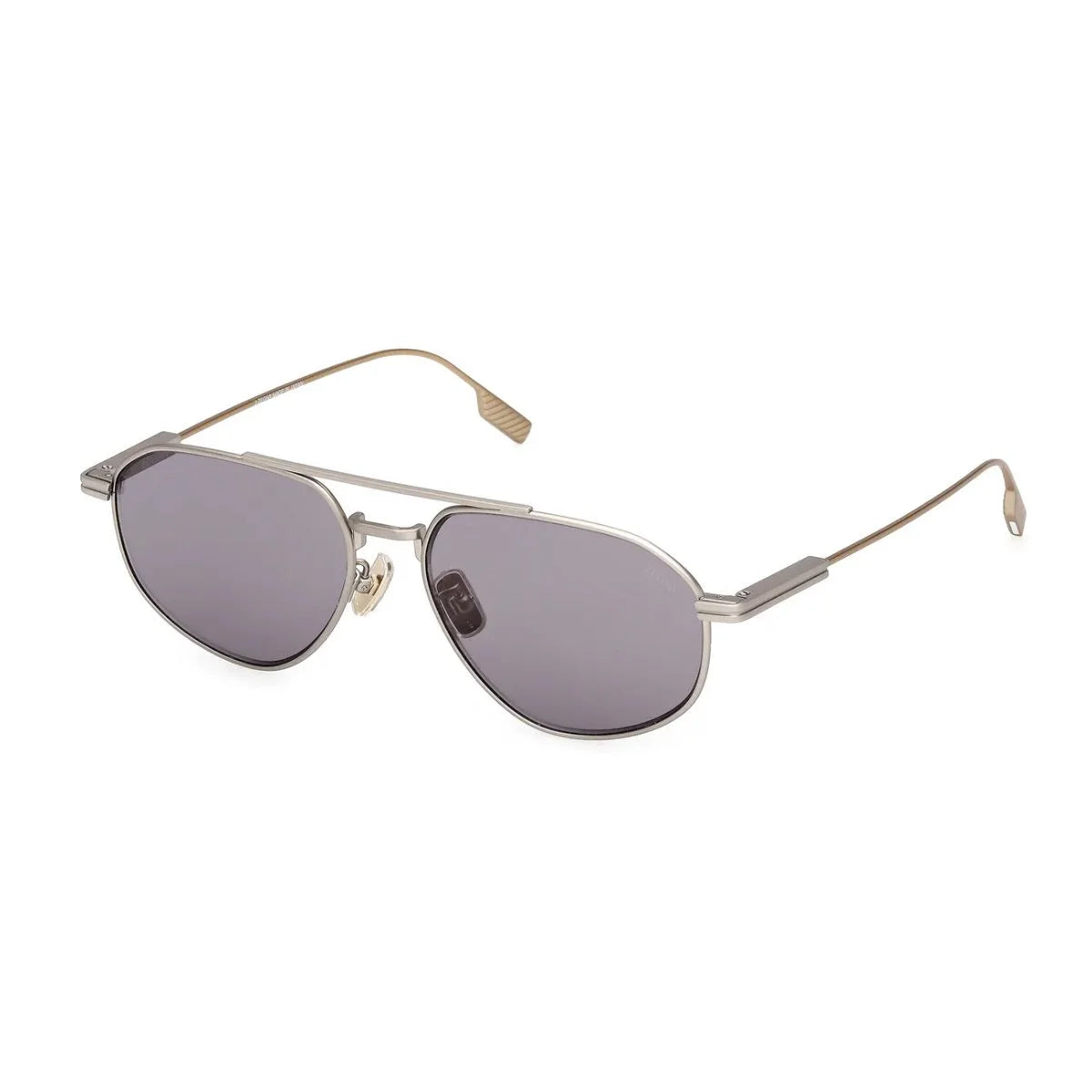 Signature ZEGNA EZ0289 17A sunglasses with gold-tone temple detailing