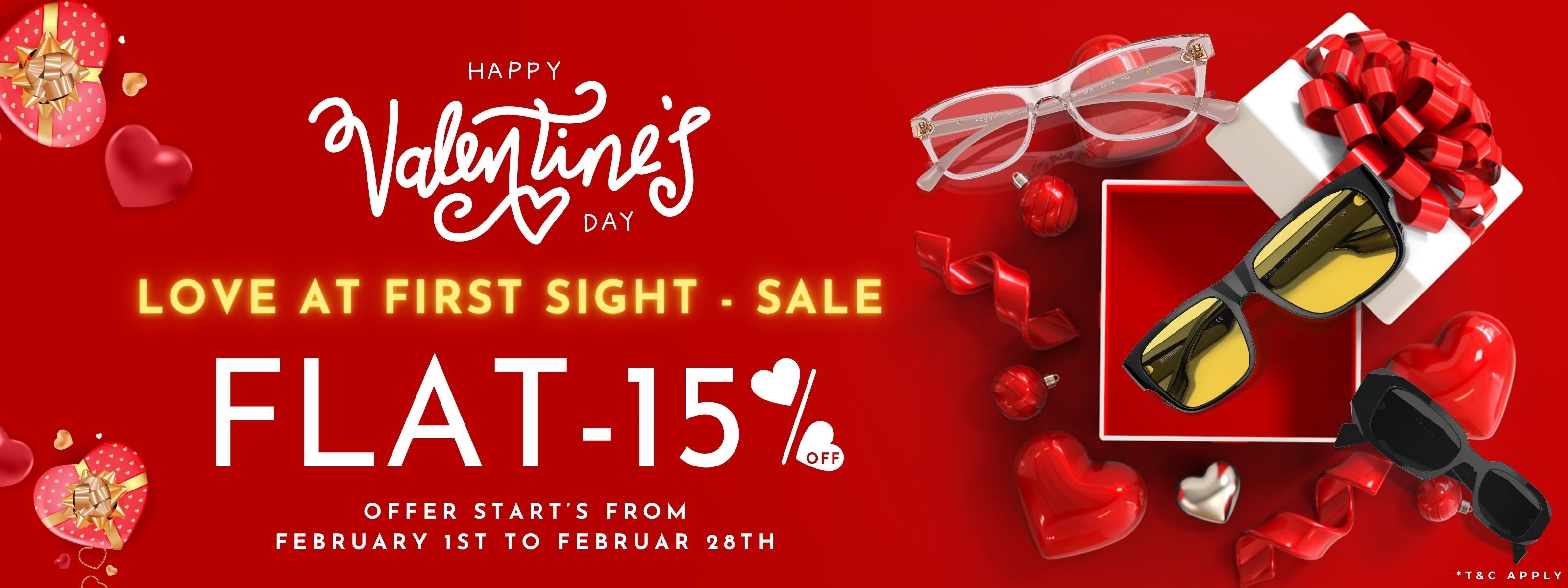 Love at First Sight - Flat 15%