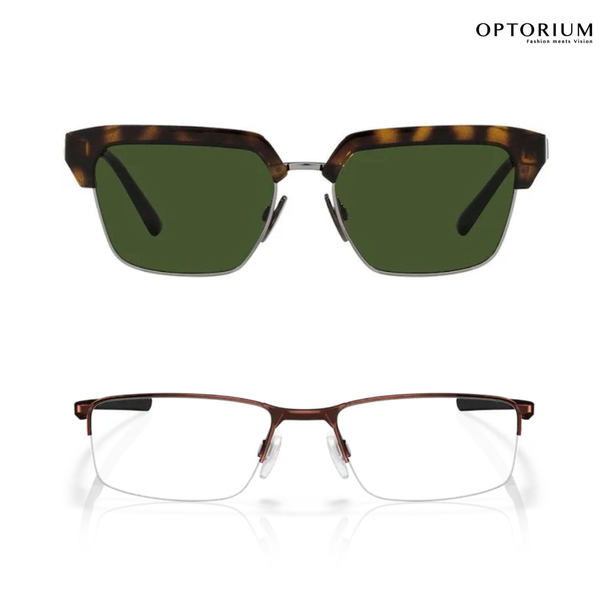 Half Rim Sunglasses & Optical Glasses For Mens, Womens