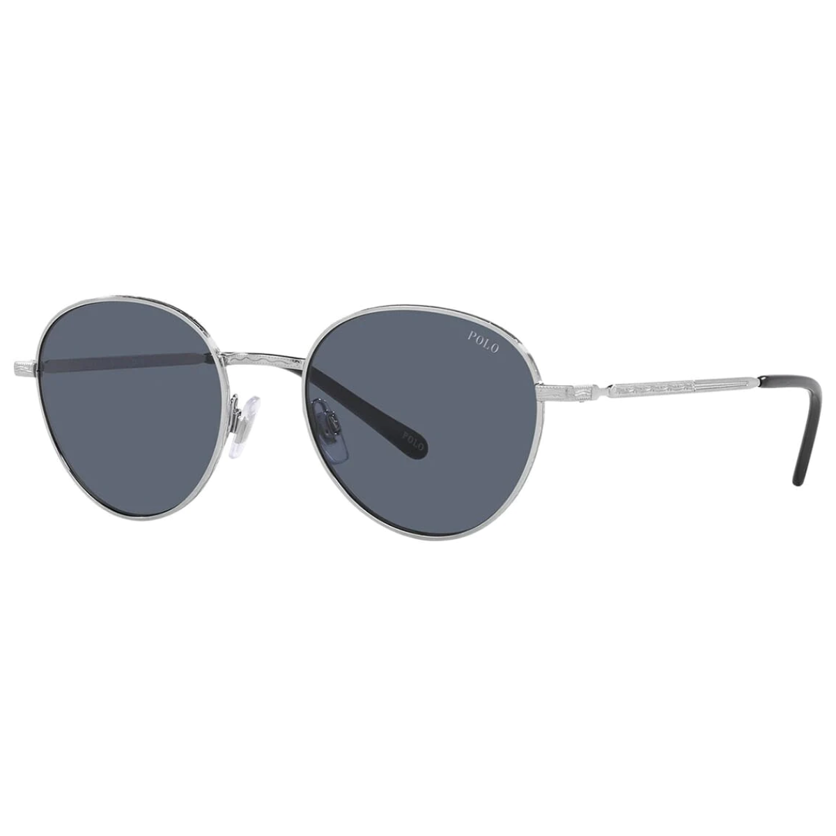 ""Upgrade your look with Ralph Lauren Polo 3144 sunglasses for men at Optorium. Top brands, square/round shapes, metal frames, dark blue lenses. Stay stylish!"
