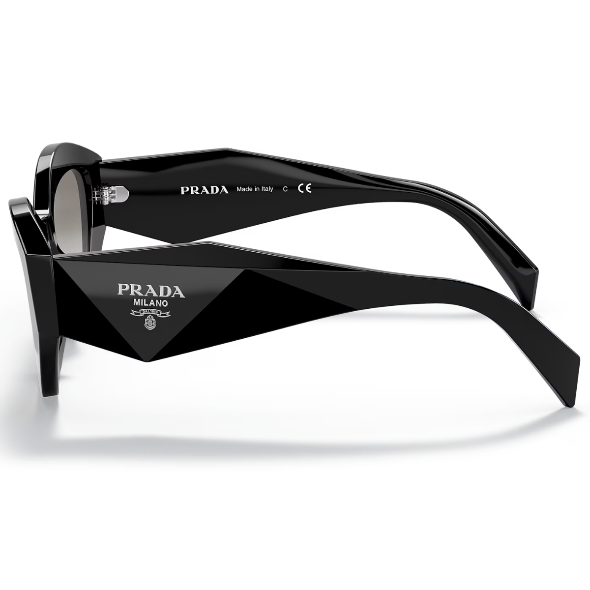 Prada PR 25ZS Rectangular Sunglasses For Men