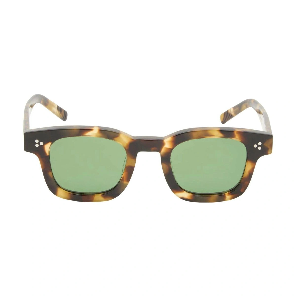 AKILA Ascent 2222 Havana square sunglasses front angle