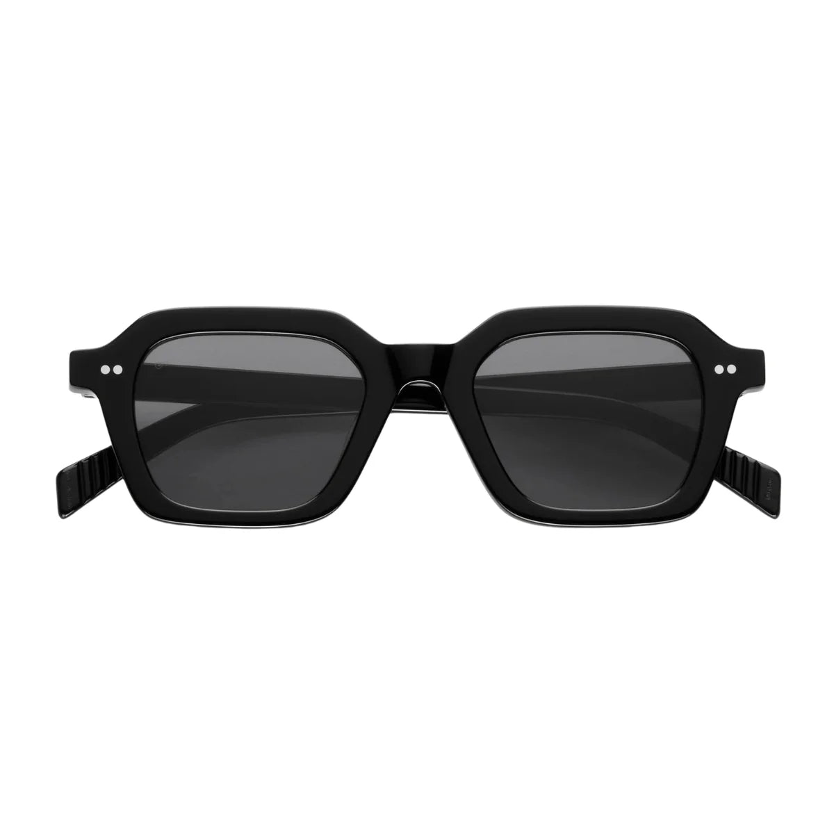 Akila ERA Sunglass 2401 01 01 black square frame at Optorium.