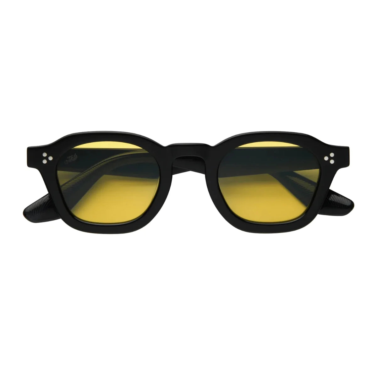 Akila Logos Sunglass 1921 01 78 yellow lens full frame at Optorium