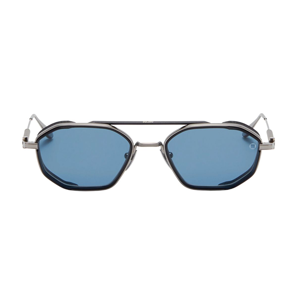 "Akoni Eris-Two 508B PLD-NVY rectangle sunglasses for men, online at Optorium."
