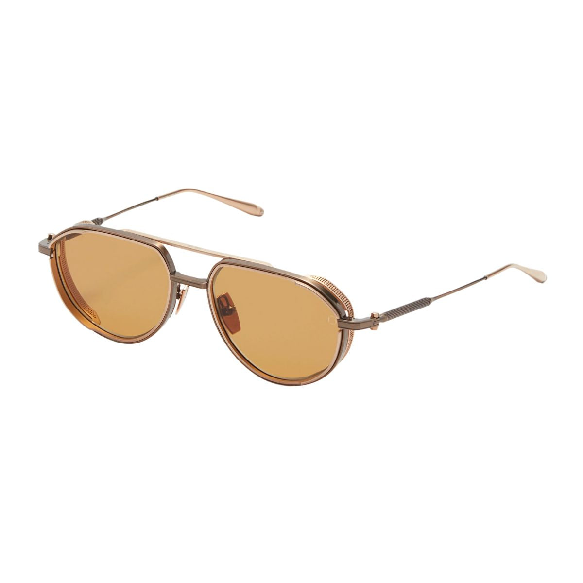 "Shop Akoni Skyracer 511B gold sunglasses for a modern look, online at Optorium."
