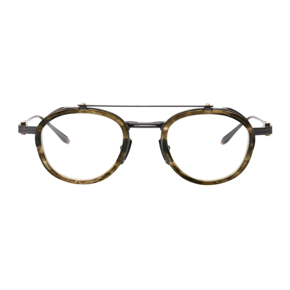Luxury Akoni eyeglasses AKX-512C BLK-TRT, sleek Akoni frames in green tortoise design, high-quality Akoni eyewear, optical glasses for men & women, exclusive Akoni spectacles at Optorium.
