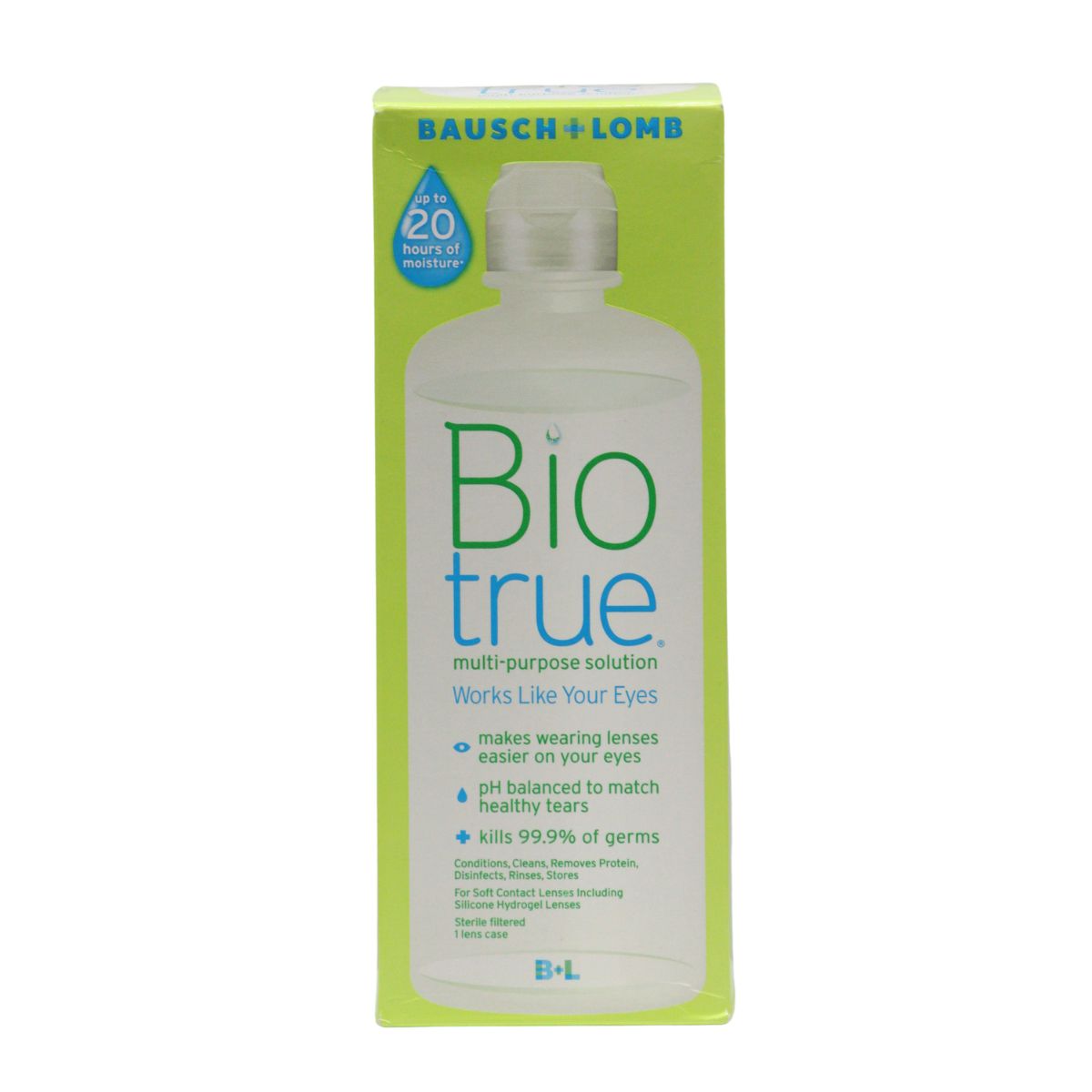 Bausch & Lomb Biotrue Multi-Purpose Contact lens Solution -300ml -Optorium