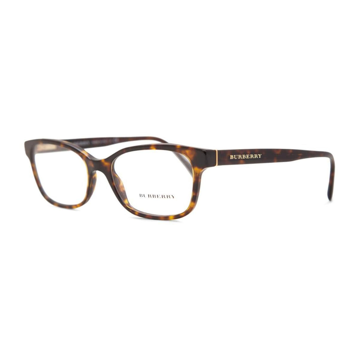 "Stylish Burberry 2201 3002 cat-eye frame combines comfort and design, online at Optorium."
