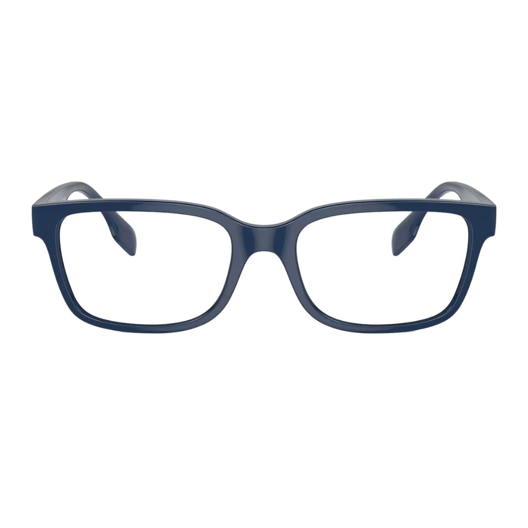 "Burberry 2379U 4058 Blue Rectangle Optical Frames for Men - Stylish eyewear available at Optorium with free shipping in India.