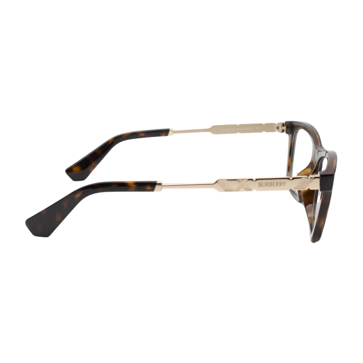 Luxury Burberry Eyeglasses B 2442 U 3002 Full Rim Frame – Authentic Dark Havana Prescription Glasses for Women | Optorium
