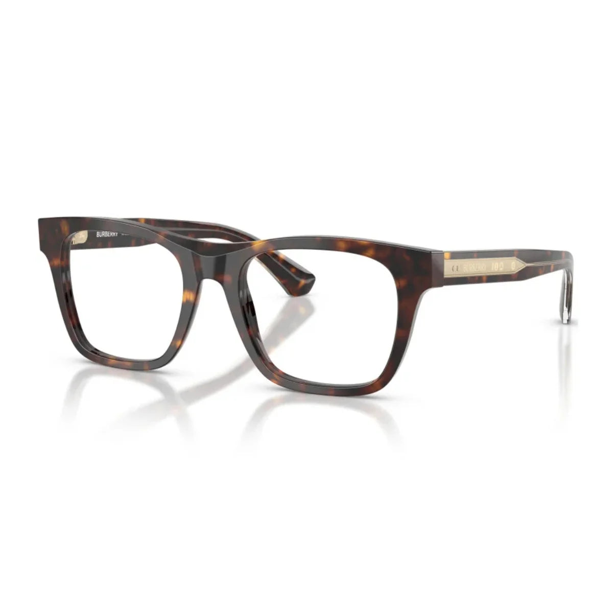 Men’s Burberry eyeglasses B 2445 4205 Havana colour square optical frame – Optorium