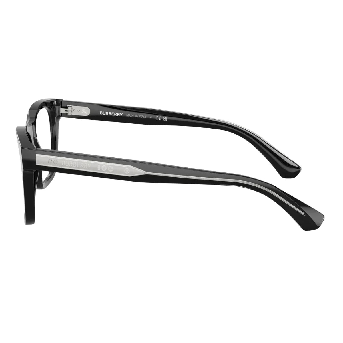 Elegant Burberry men’s eyeglasses Frame B 2445 4206, black square frame for men & women. Designer Burberry spectacles, durable Burberry frames men’s collection available at Optorium.