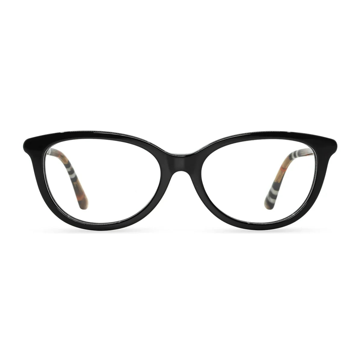 Burberry B 2431 4161 Black Cateye Eyeglasses for Women – Authentic Luxury Designer Prescription Frame Online | Optorium