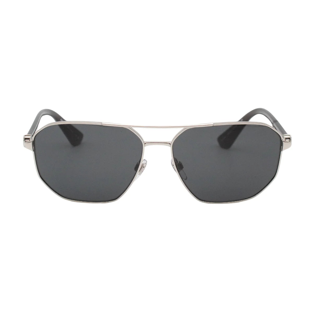 Burberry Sunglass B 3166 1005/87 Men’s Silver pilot Frame with Grey UV Protection Lenses | Optorium