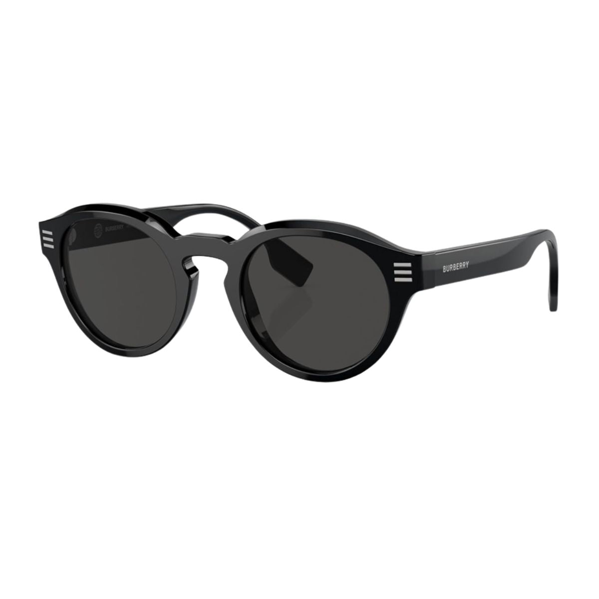 Elevate your look with Burberry B 4404 3001/87 sunglasses in classic black. Designed for both men & women, these round shades combine style & comfort. Available now at Optorium online.