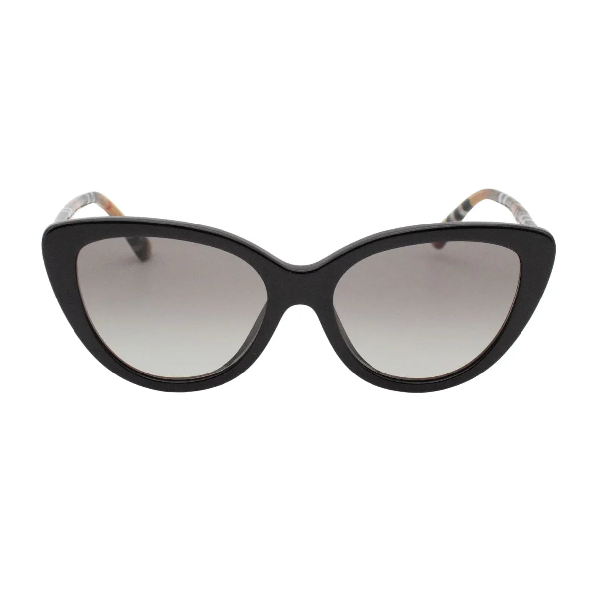 Burberry Sunglass B 4457 4161/11 – Women’s Luxury Cat Eye Sunglasses with Black Acetate Frame and UV Protection Lenses | Optorium