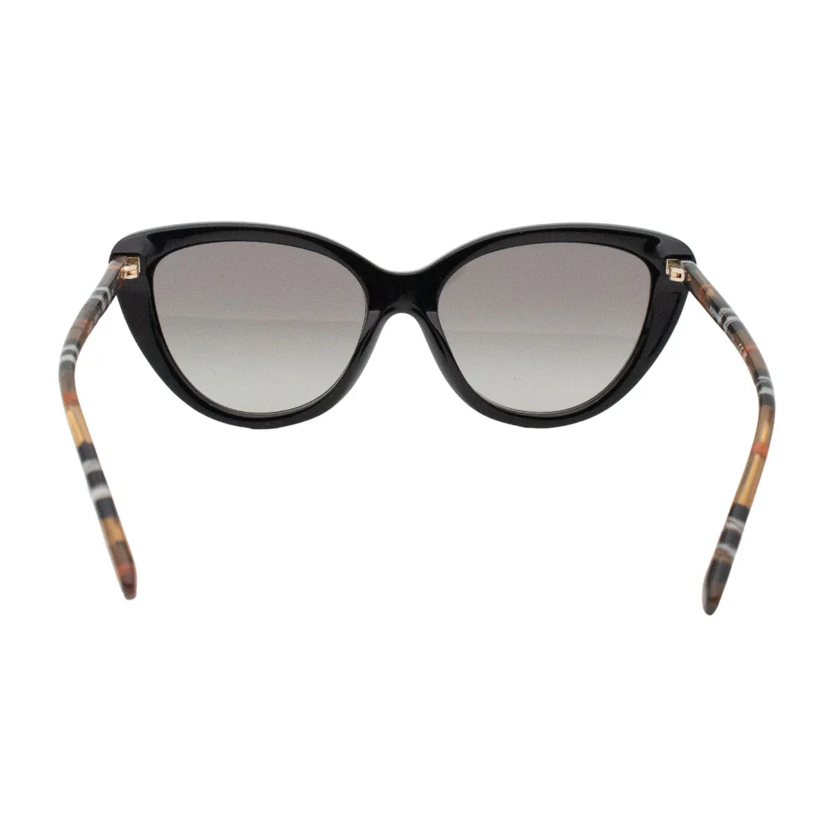 Burberry Cat Eye Sunglass B 4457 4161/11 – Premium Women’s Fashion Sunglasses in Black Frame with Grey UV Lenses | Optorium