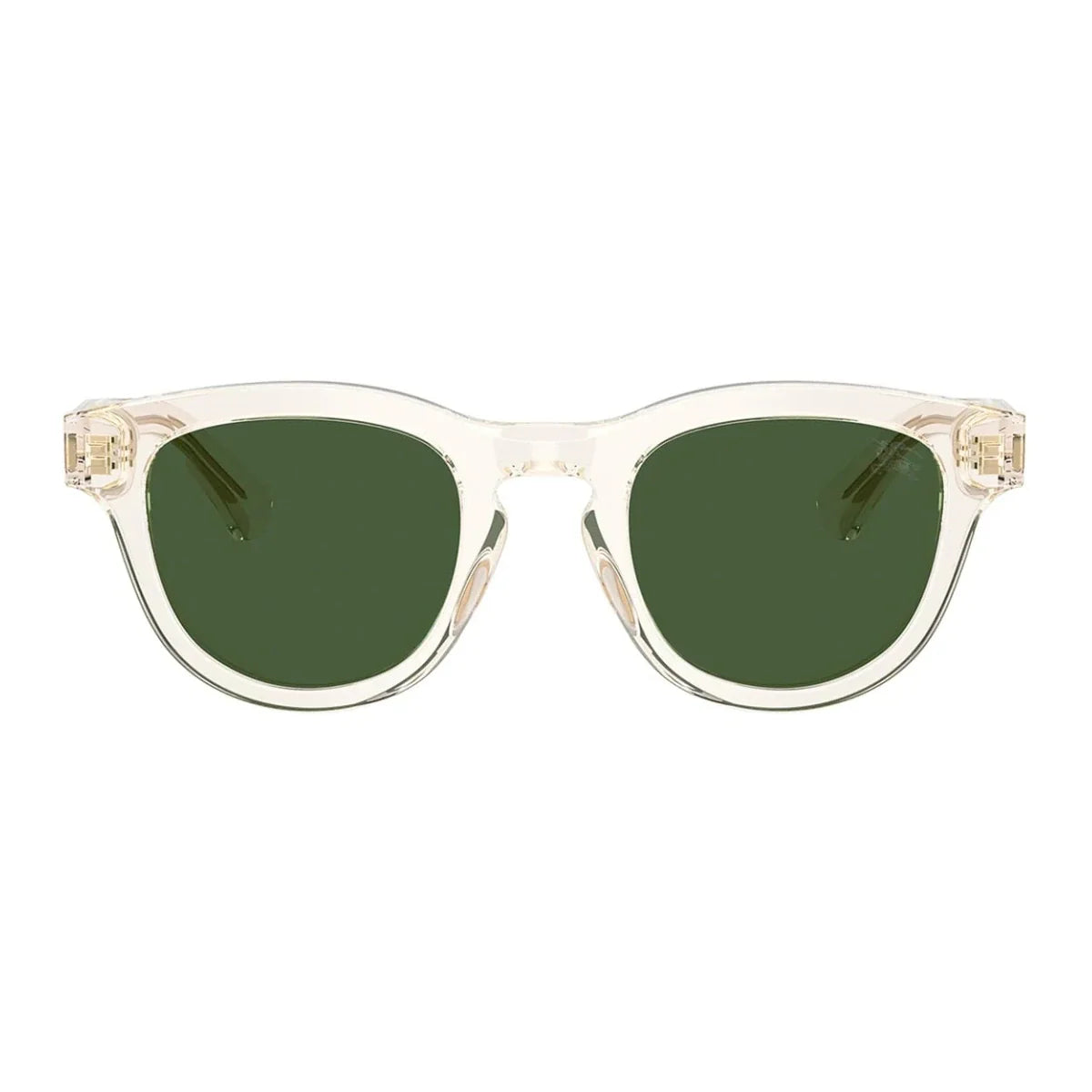 Burberry B 4477 4209/71 luxury Men’s round sunglasses with green lenses – Optorium