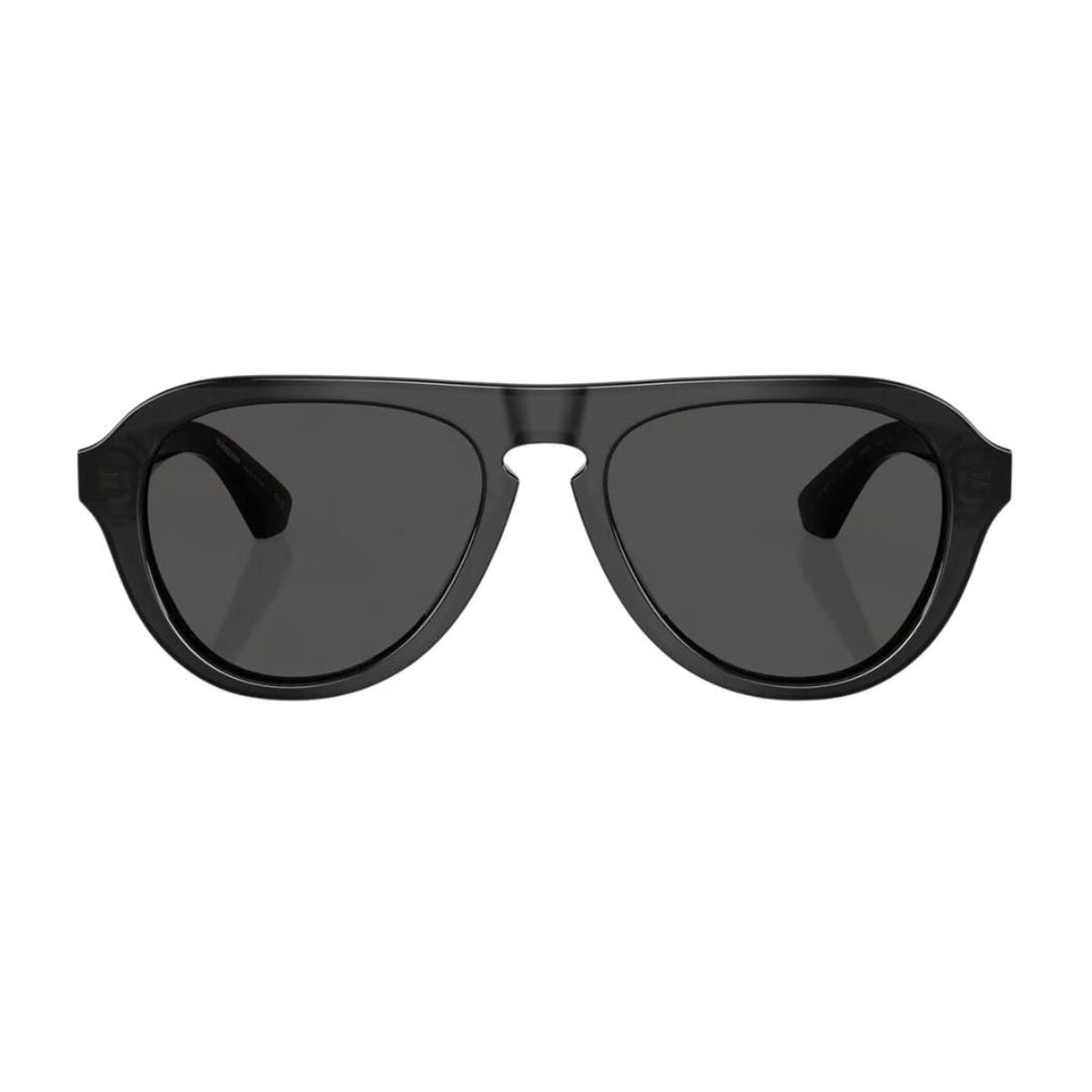 Burberry B 4437-U 4112/87 Aviato sunglasses in black with grey lenses, designed for men. Stylish and UV-protected eyewear available online at Optorium.