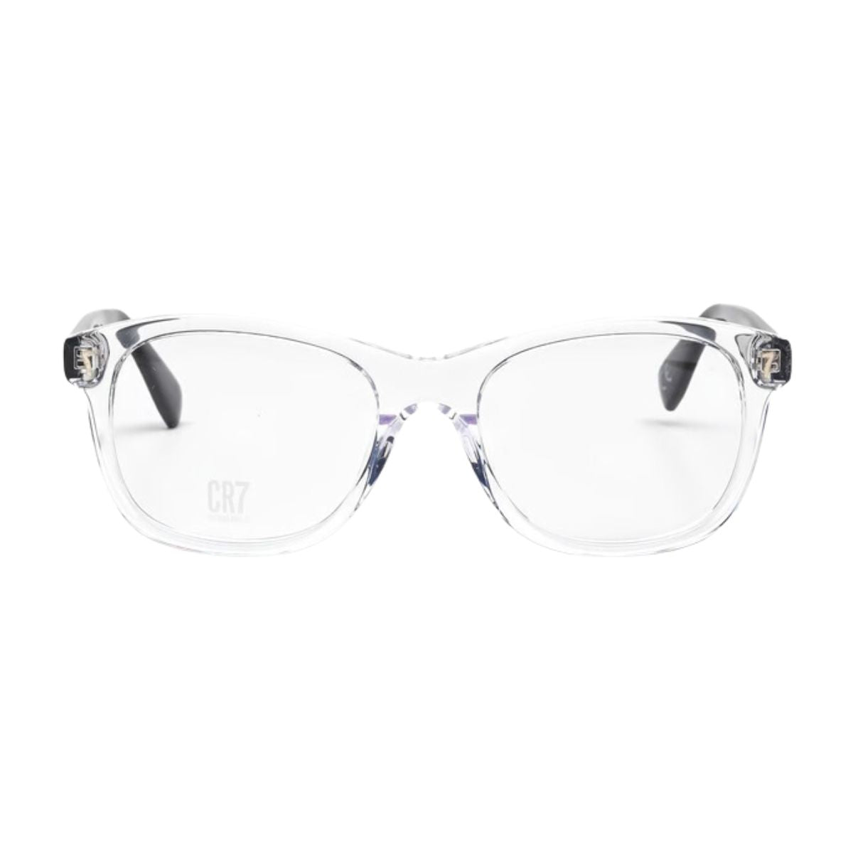 "Cristiano Ronaldo CR7007O.004.009 transparent square eyeglasses online at Optorium."
