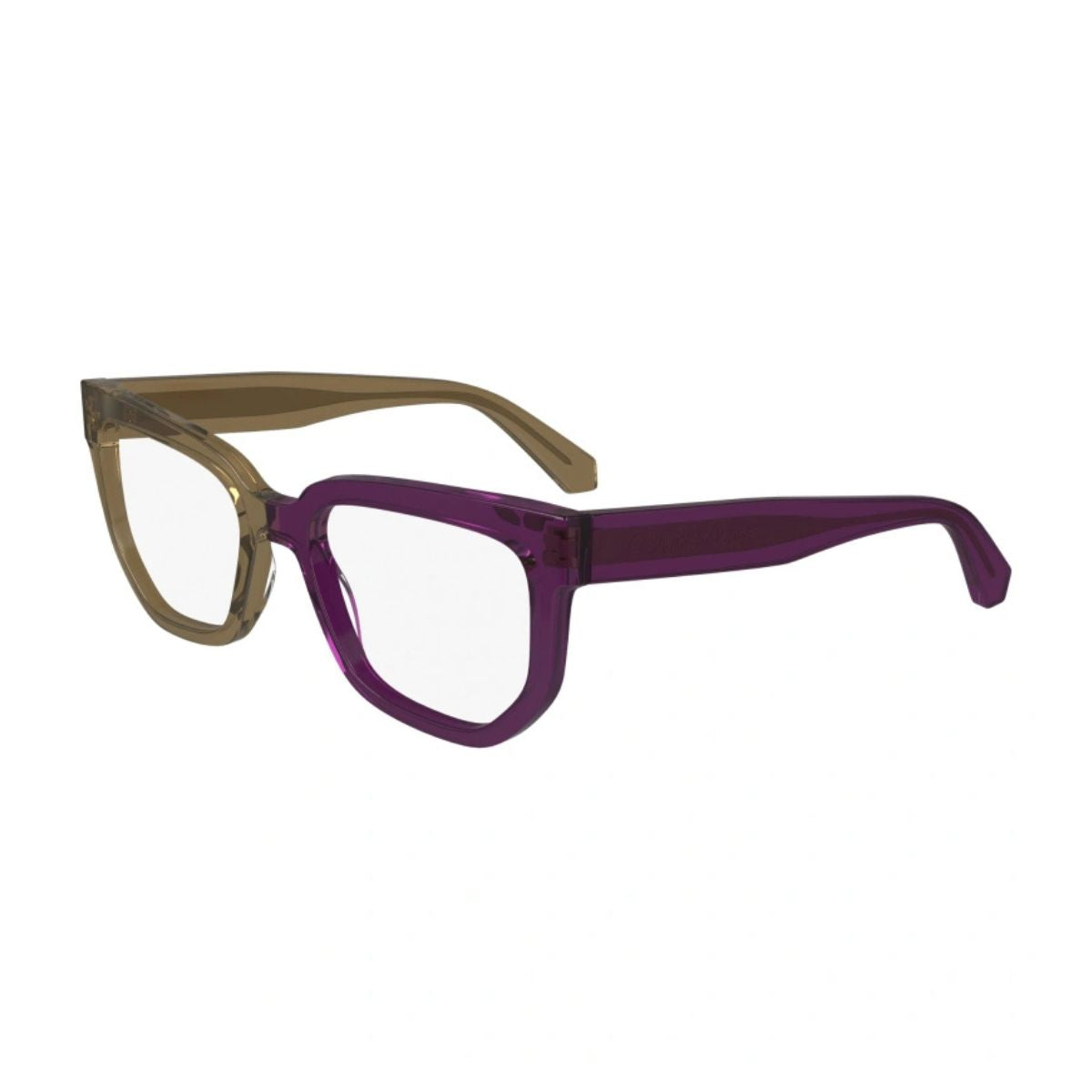 Stylish Calvin Klein Jeans CKJ24615 208 eyewear, lightweight UV reactive rectangle frame. Shop now at Optorium.
