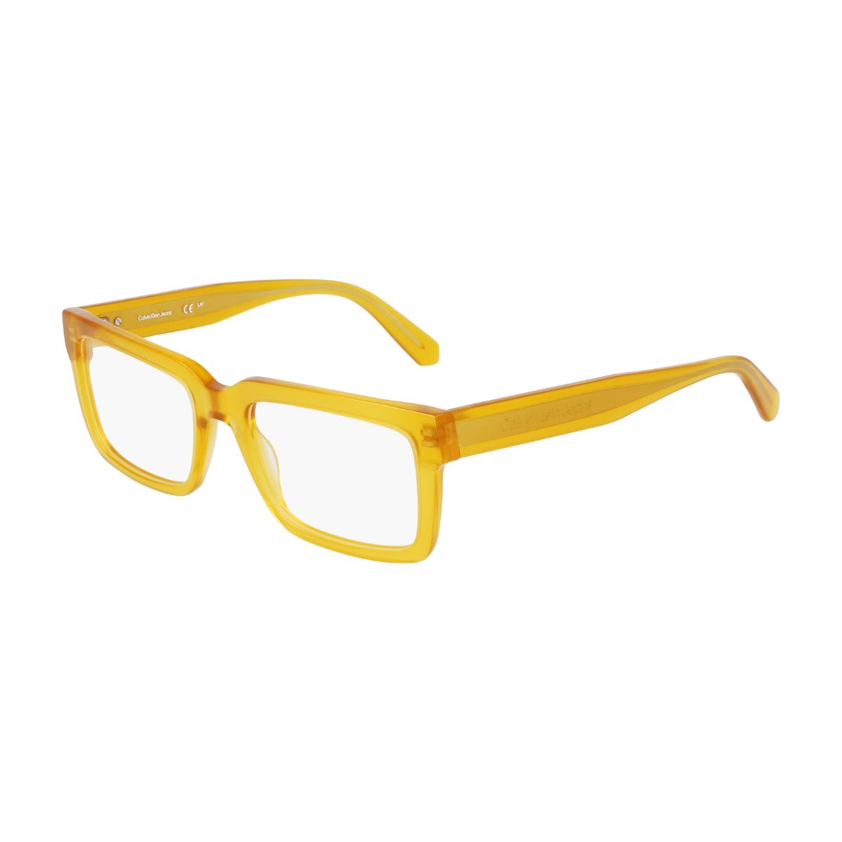 Stylish Calvin Klein Jeans CKJ24616 275 eyewear, UV reactive honey-to-brown rectangle frame. Shop now at Optorium.
