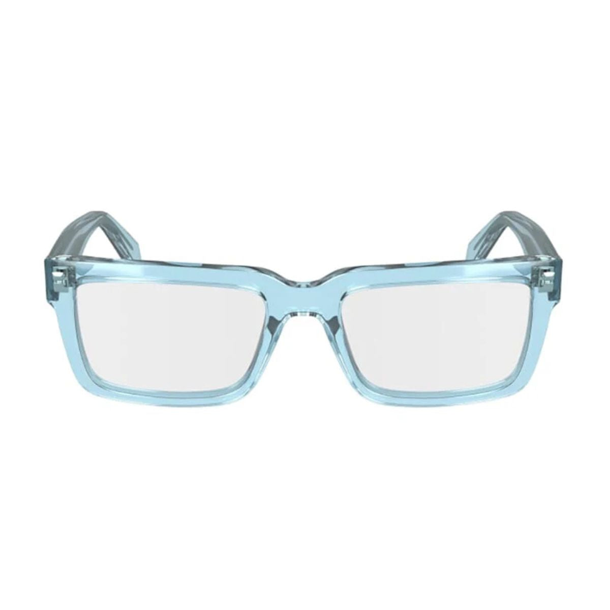 Calvin Klein Jeans CKJ24616 405 frame for men, sky to midnight blue rectangle design. Available online at Optorium.
