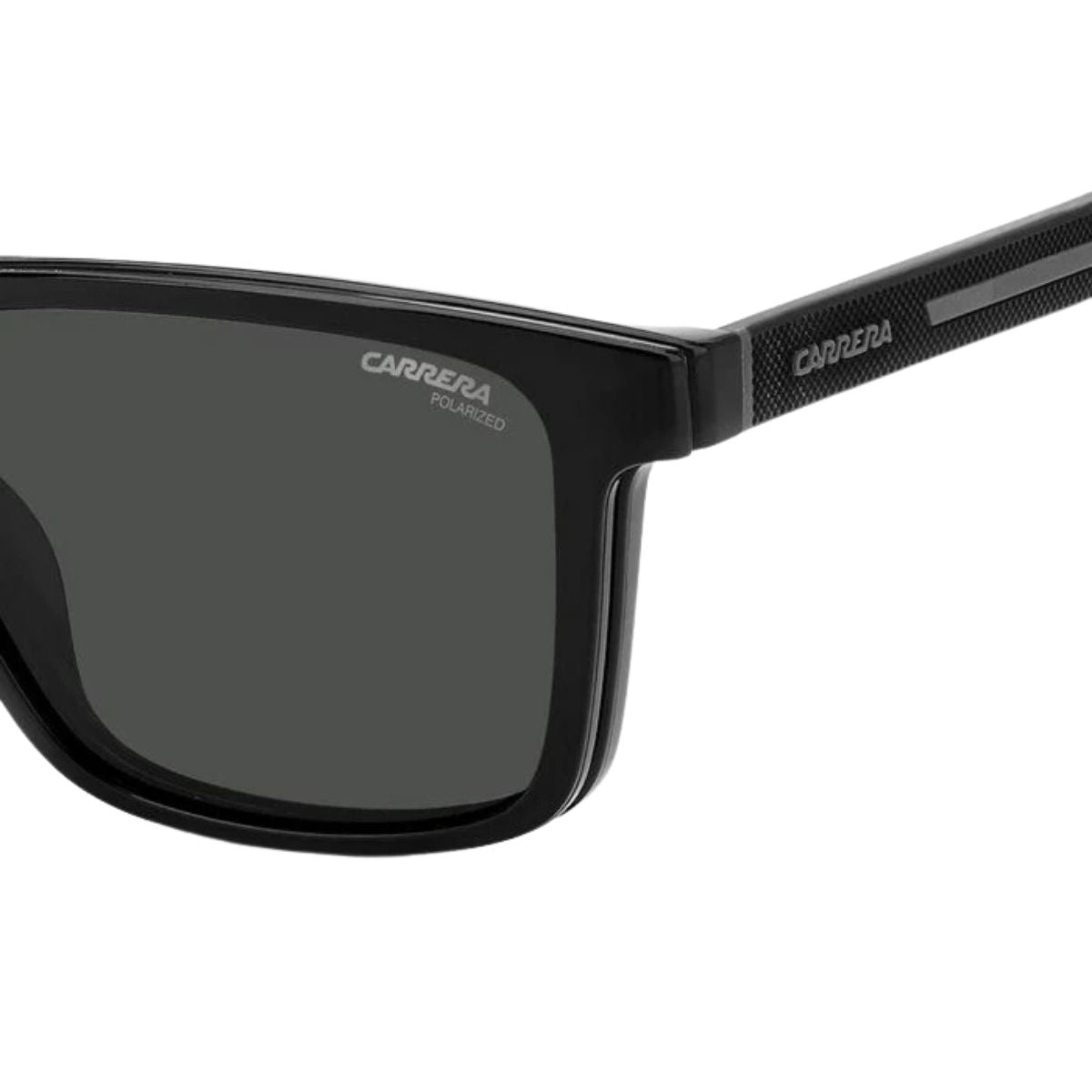 Carrera CA 8061/CS 08A99 sunglasses for men, lightweight with polarized grey lenses. Get it online at Optorium.





