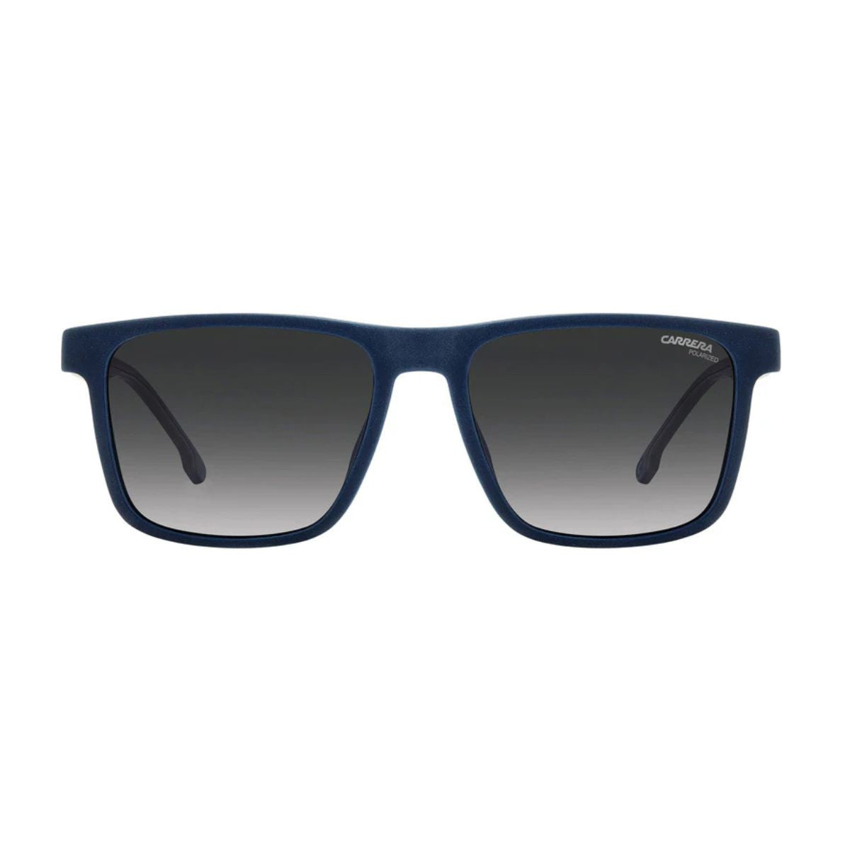 Carrera Clip-On Sunglass CA 8061/CS 4NZ99 for men, matte blue frame. Available online at Optorium.
