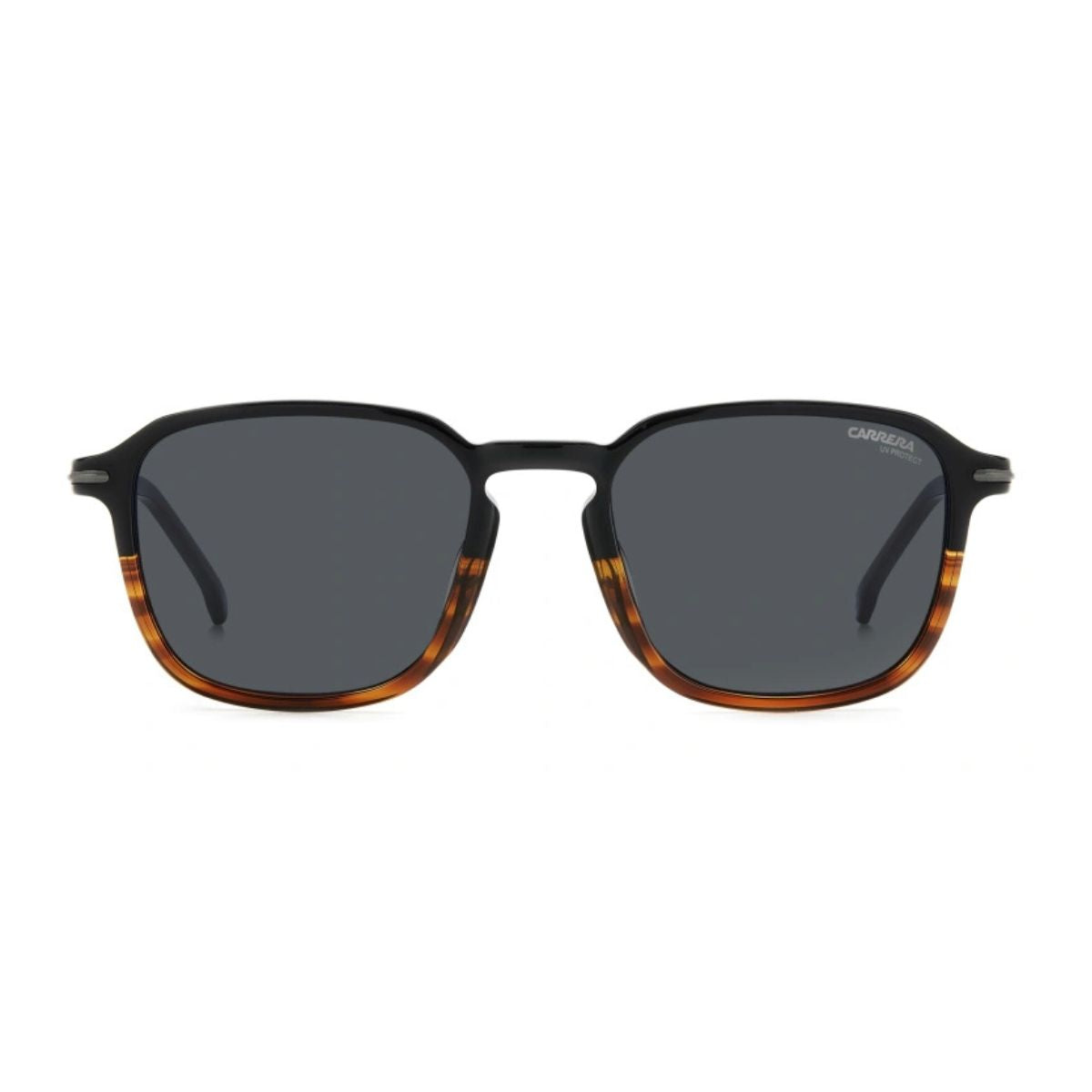 "Carrera Sunglass 328/S WR7IR for men, square shape, dark grey UV lenses online at Optorium."
