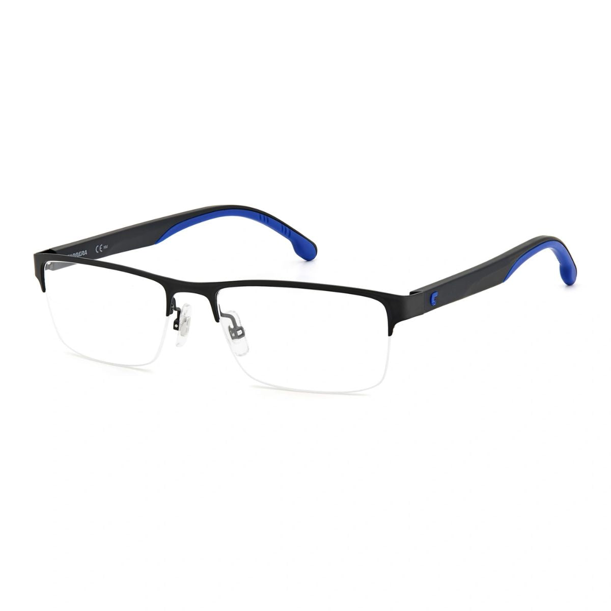 "Stylish black Carrera 2042T 003 half-frame eyewear available online at Optorium"