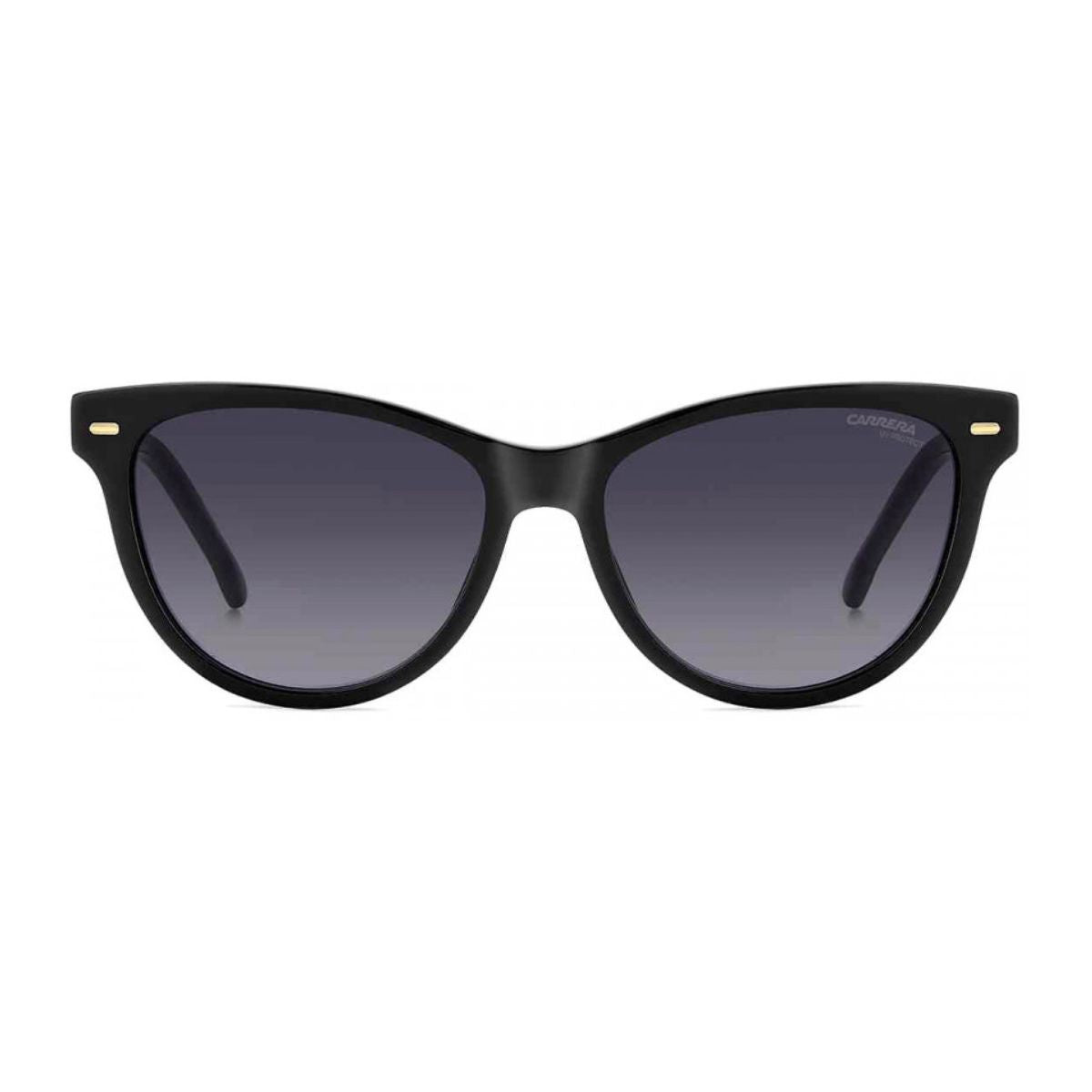 "Carrera 3015/S 8079O women's cat-eye sunglasses, blue gradient lens, UV protection, chic design."