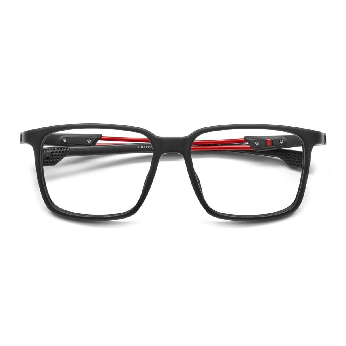 "Sleek black Carrera 4415 003 square frame for men, find it at Optorium."