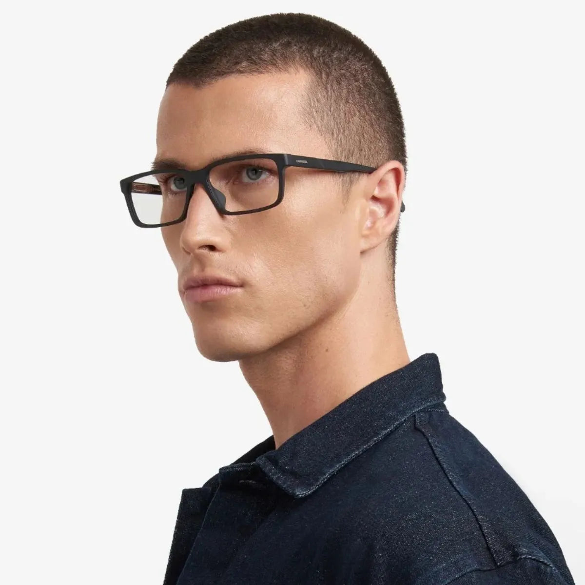 Carrera black colour optical frame 07/G 807 at Optorium India