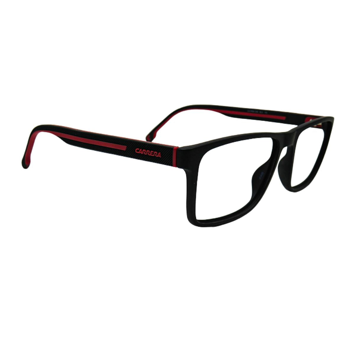 "Stylish Carrera PRW 3/IN BLX black square frame, available now at Optorium."