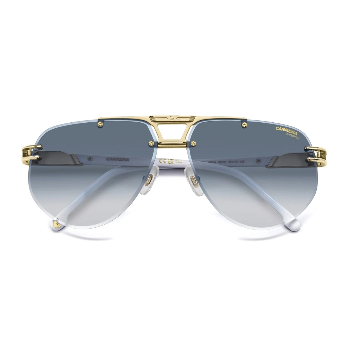 Carrera rim less UV protection men sunglasses 1087/S 80S08 at Optorium