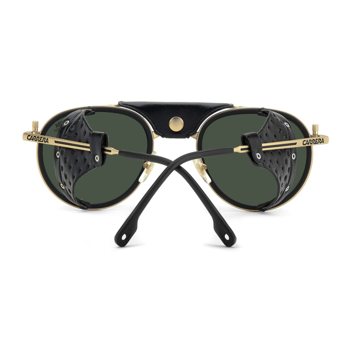 "Carrera C SPORT 05/S AOZQT sunglasses featuring green lenses with solid tint and full rim metal frame at Optorium."