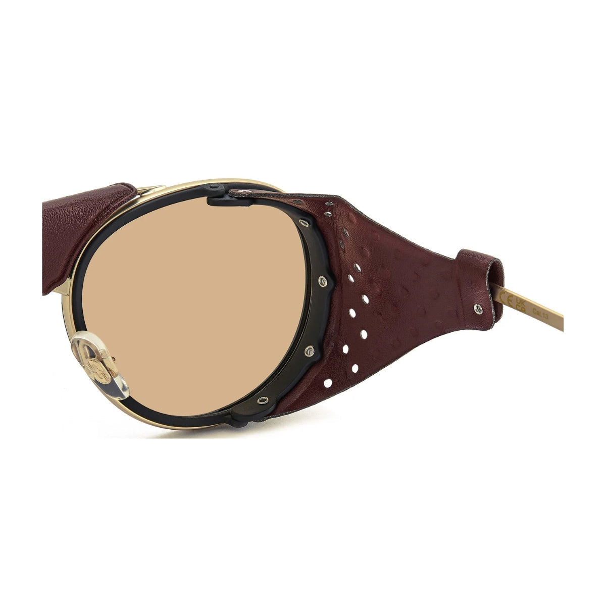 "Carrera sport sunglasses C Sport 05/S  with anti-glare lenses, leather brow bar, and wrap-around fit for high-speed performance Optorium"