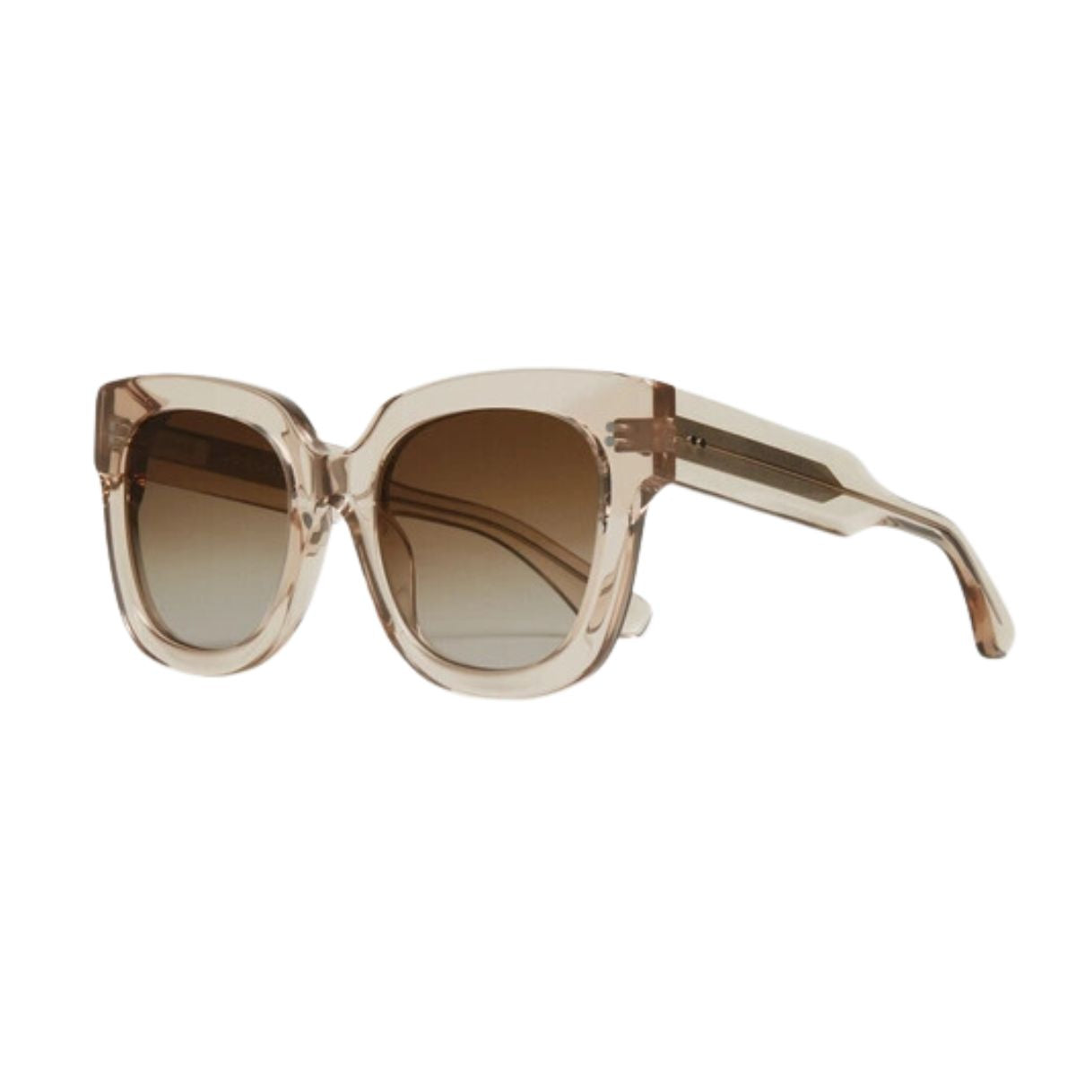 "Shop Chimi Core 08 Ecru sunglasses, chic design with comfort, now at Optorium online."